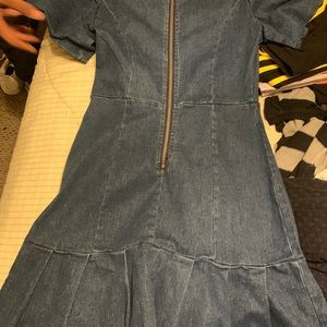 Denim dress